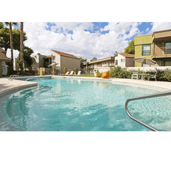 Two sparkling pools